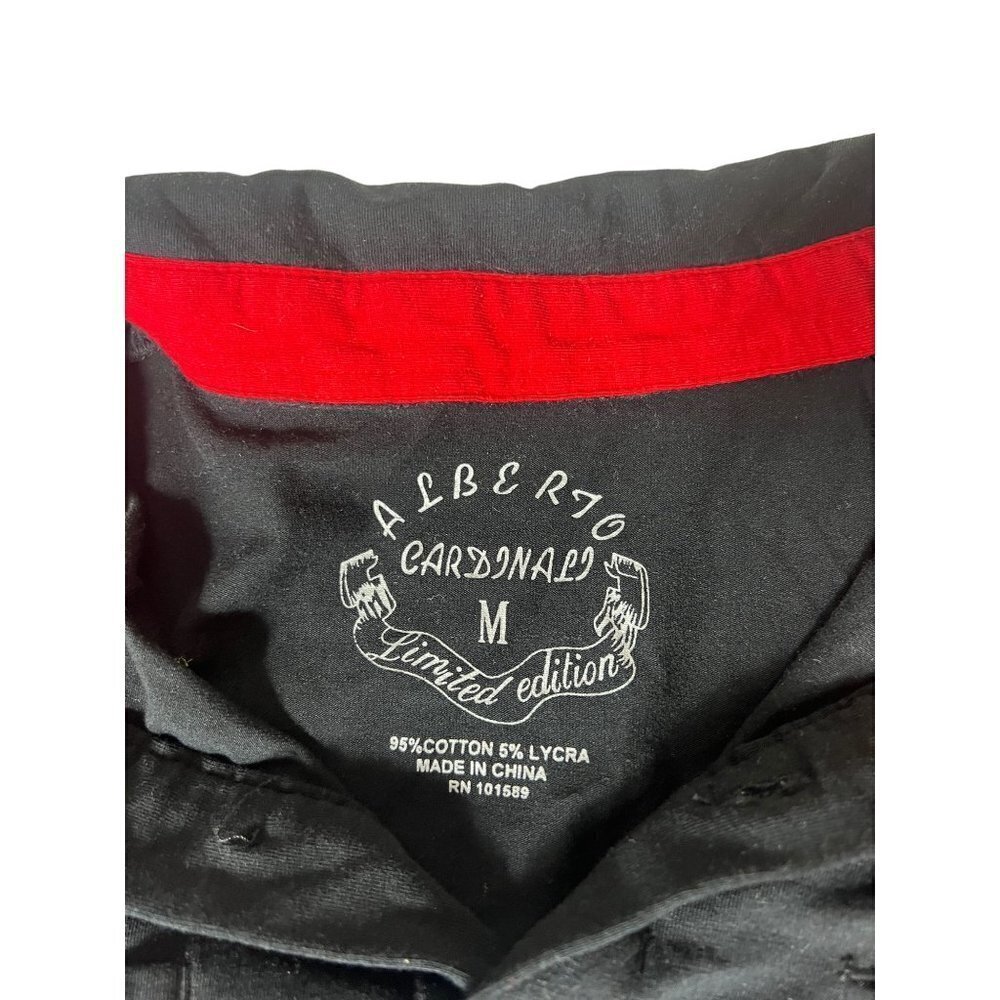 Alberto Cardinal Men's Black Shirt - Picture 3 of 5
